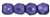 Czech Fire Polished 2mm Round Bead- Saturated Metallic Ultra Violet (50 Beads)