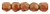 Czech Fire Polished 2mm Round Bead- Sunset Maple (50 Beads)