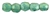 Czech Fire Polished 2mm Round Bead- Luster Iris Atlantis Green   (50 Beads)