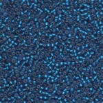 11-025F - Matte Silver Lined Capri Blue