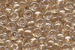 11-234 - Sparkling Metallic Gold Lined Crystal