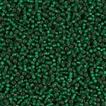 15-027F - Matte Silverlined Dark Emerald