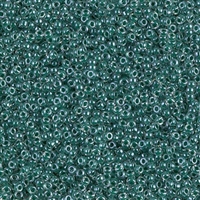 15-217 - Forest Green Lined Crystal