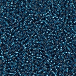 15-1425 - Dyed Silverlined Blue Zircon