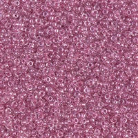 15-1524 - Sparkling Peony Pink Lined Crystal