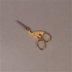 Bird Embroidery Scissors - 3.75" - Gold