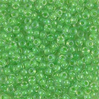 8-228 - Light Green Lined Crystal