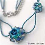 BFK97 - Miyuki Jewelry Kit - Azure Rose Necklace