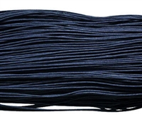 CC227PRBL -Chinese Cotton Wax Cord 2mm - Prussian Blue - 5 Yards