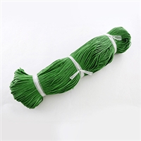 CC239GR -Chinese Cotton Wax Cord 2mm - Green - 5 Yards