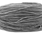 CC319DGY - Chinese Cotton Wax Cord 2mm - Dark Gray - 5 Yards