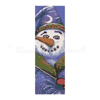 CajunsDesignPatternS Magical Snowman Even Count Peyote Stitch Digital Download Pattern
