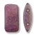 CRB91702010-14494 - 9x17mm 2-Hole Carrier Bead - Lilac Luster- 10 Pieces