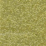 DB910 - Sparkling Yellow Green Lined Crystal