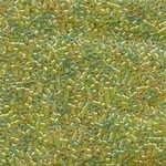 DB983 - Sparkling Lined Lemon Lime Mix (yellow green chartreuse)