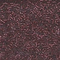 DB1705 - Copper Pearl Lined Transparent Dark Cranberry