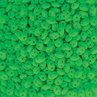 Alabaster Green Neon - MiniDuo Beads - DU0425124