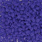 Alabaster Blue Neon - MiniDuo Beads - DU0425126