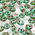 Aquamarine Picasso - MiniDuo Beads - DU0460020-43400