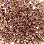Crystal Senegal Brown Violet - Super Duo Beads - DU0500030-15695