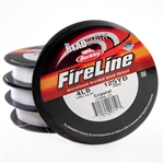 4 lb Fireline - .005 in/.12mm - Crystal- 125 Yard Spool