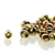 True2 Fire Polished Glass - 2mm Round - Crystal Califoria Gold Rush