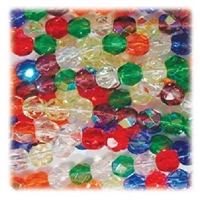 FPR04MIX16 - RAINBOW - 4MM FIRE POLISHED ROUND BEAD MIX