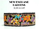 Julie Ann Smith Designs - NEW ENGLAND GARDENS - Odd Count Peyote Bracelet - 11/0 Delica Bead Kit