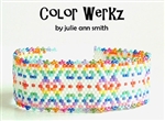 Julie Ann Smith Designs - COLOR WERKZ - Odd Count Peyote Bracelet - 11/0 Delica Bead Kit