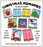 Julie Ann Smith Designs - CHRISTMAS MEMORIES - Odd Count Peyote Ornaments - 11/0 Delica Bead Kit