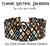 Julie Ann Smith Designs - CLASSIC NEUTRAL DIAMONDS - Odd Count Peyote Bracelets - 11/0 Delica Bead Kit