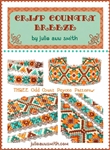 Julie Ann Smith Designs - CRISP COUNTRY BREEZE - Odd Count Peyote Bracelet - 11/0 Delica Bead Kit