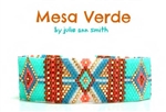 Julie Ann Smith Designs - MESA VERDE - Odd Count Peyote Bracelet - 11/0 Delica Bead Kit