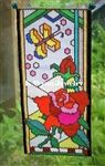 K Wynn Jewelry - ROSE STAINED GLASS - Even Count Peyote 11/0 Delica Bead Kit