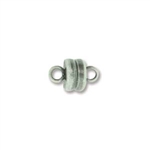MGN06ASP- 6mm Magnetic Clasp- Antique Silver Plate