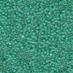 SB18-0219 - Dk Mint Green Lined Crystal
