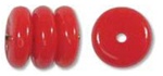 SRN069320 - Jablonex® Czech 6mm Smooth Disc - Opaque Red